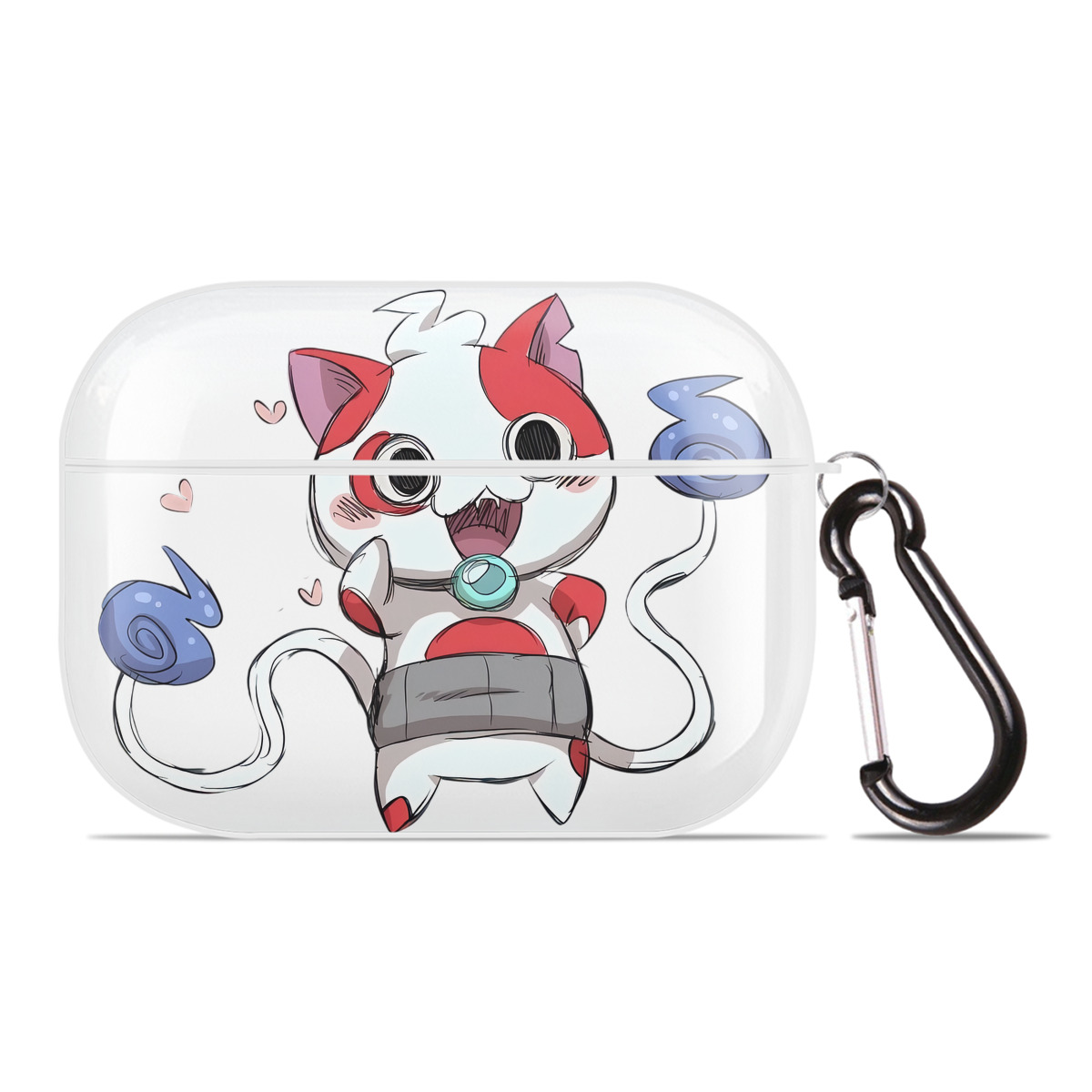 （画像用） 妖怪ウォッチ Yo-kai Watch 【AirPods Pro用】ハードシェル保護ケース 耐衝撃・防指紋・カラビナ付き商品仕様