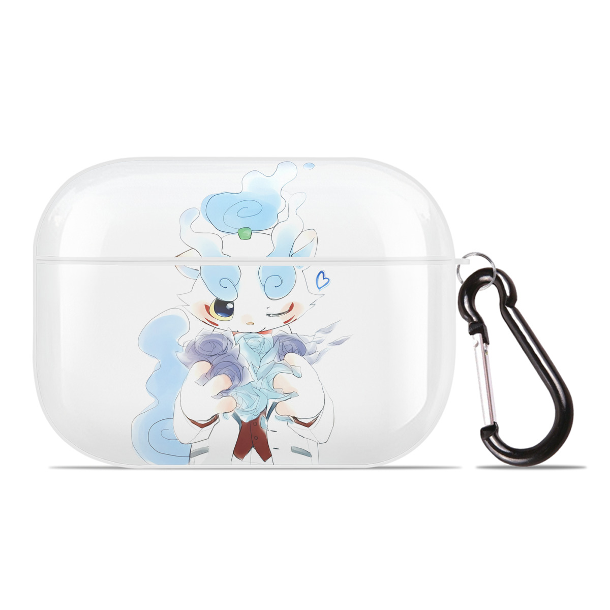 （画像用） 妖怪ウォッチ Yo-kai Watch 【AirPods Pro用】ハードシェル保護ケース 耐衝撃・防指紋・カラビナ付き商品仕様
