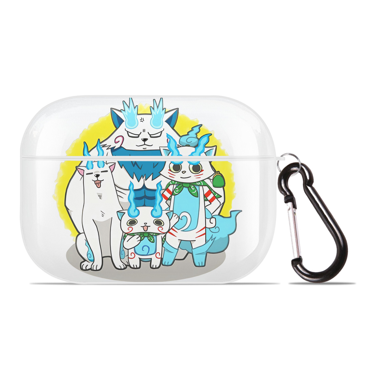 （画像用） 妖怪ウォッチ Yo-kai Watch 【AirPods Pro用】ハードシェル保護ケース 耐衝撃・防指紋・カラビナ付き商品仕様