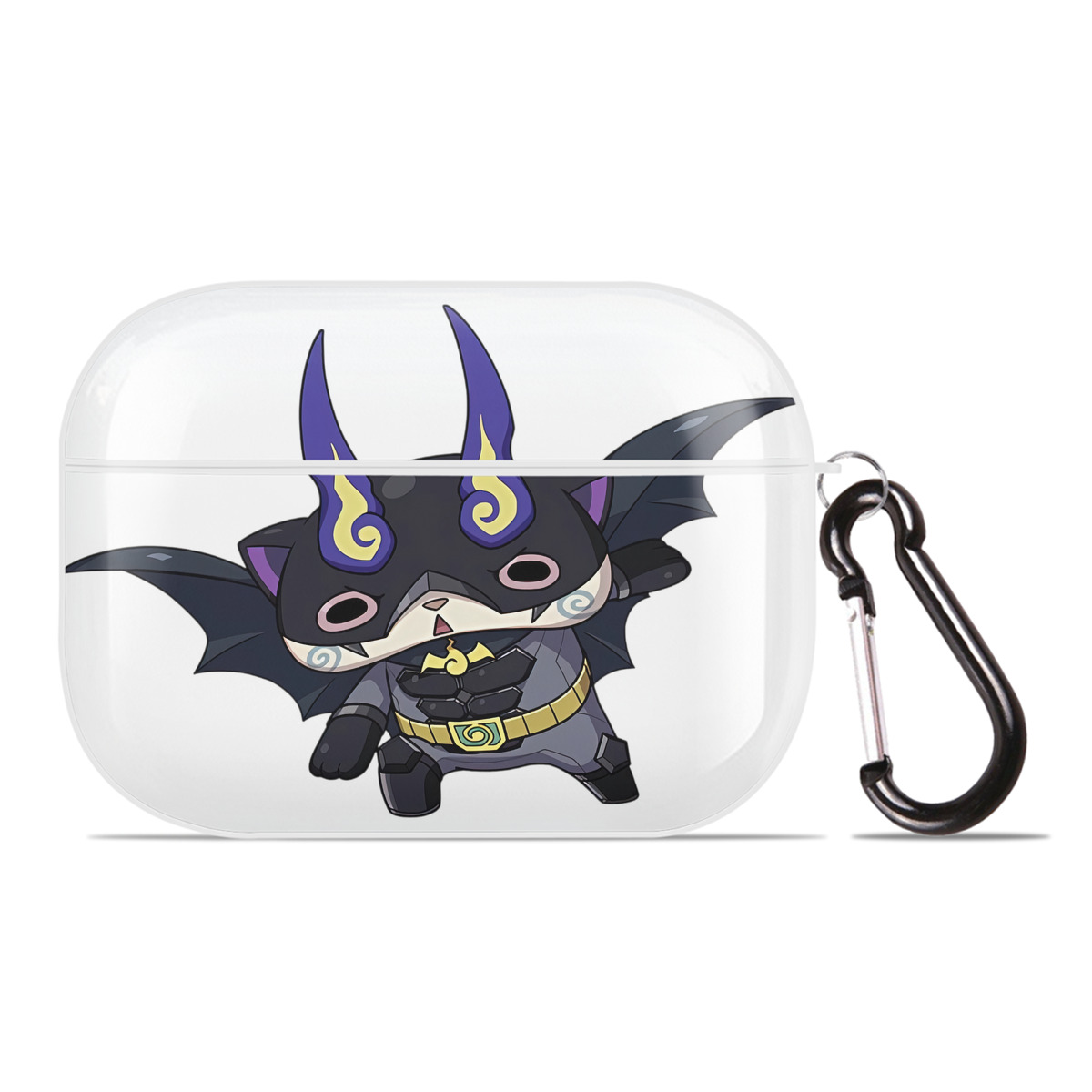 （画像用） 妖怪ウォッチ Yo-kai Watch 【AirPods Pro用】ハードシェル保護ケース 耐衝撃・防指紋・カラビナ付き商品仕様