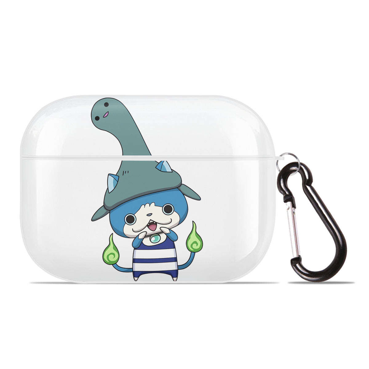 （画像用） 妖怪ウォッチ Yo-kai Watch 【AirPods Pro用】ハードシェル保護ケース 耐衝撃・防指紋・カラビナ付き商品仕様