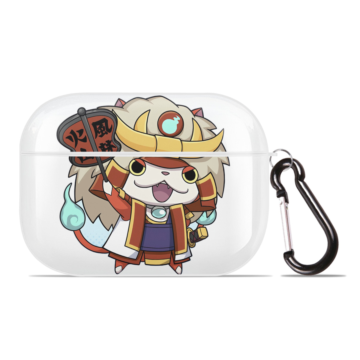 （画像用） 妖怪ウォッチ Yo-kai Watch 【AirPods Pro用】ハードシェル保護ケース 耐衝撃・防指紋・カラビナ付き商品仕様