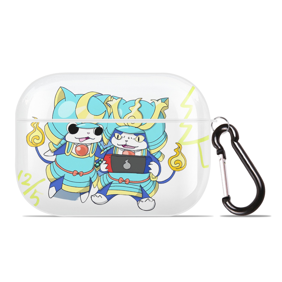 （画像用） 妖怪ウォッチ Yo-kai Watch 【AirPods Pro用】ハードシェル保護ケース 耐衝撃・防指紋・カラビナ付き商品仕様