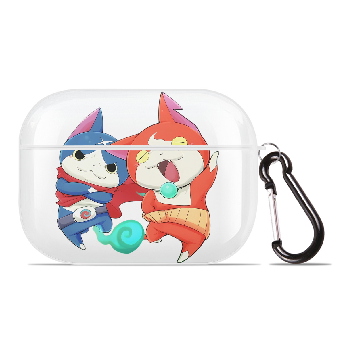 （画像用） 妖怪ウォッチ Yo-kai Watch 【AirPods Pro用】ハードシェル保護ケース 耐衝撃・防指紋・カラビナ付き商品仕様