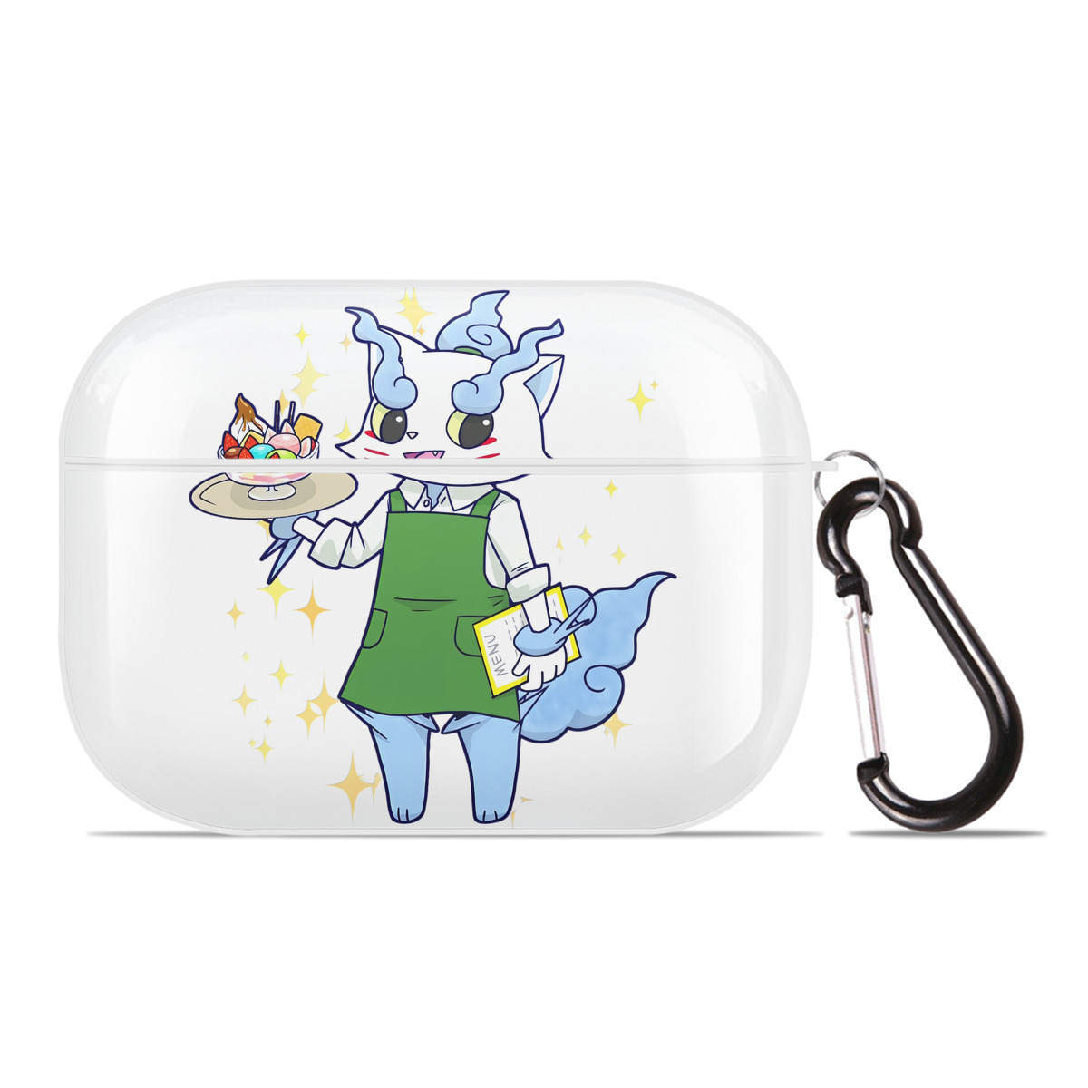 （画像用） 妖怪ウォッチ Yo-kai Watch 【AirPods Pro用】ハードシェル保護ケース 耐衝撃・防指紋・カラビナ付き商品仕様