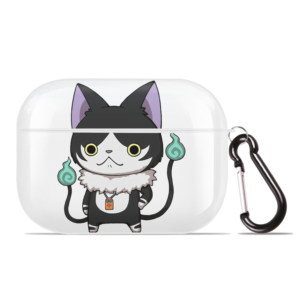 （画像用） 妖怪ウォッチ Yo-kai Watch 【AirPods Pro用】ハードシェル保護ケース 耐衝撃・防指紋・カラビナ付き商品仕様