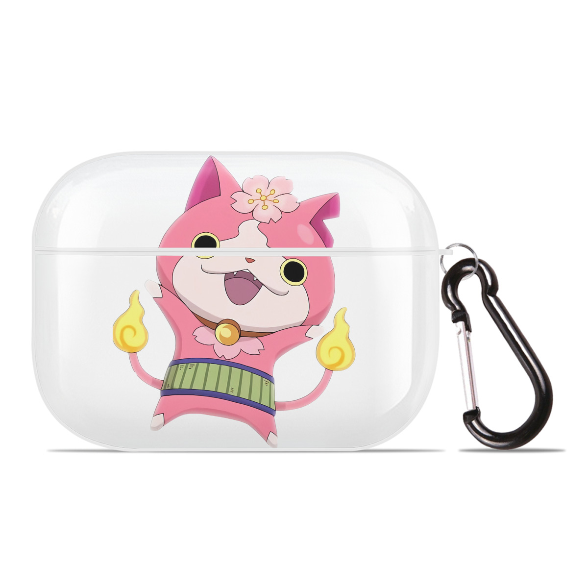 （画像用） 妖怪ウォッチ Yo-kai Watch 【AirPods Pro用】ハードシェル保護ケース 耐衝撃・防指紋・カラビナ付き商品仕様