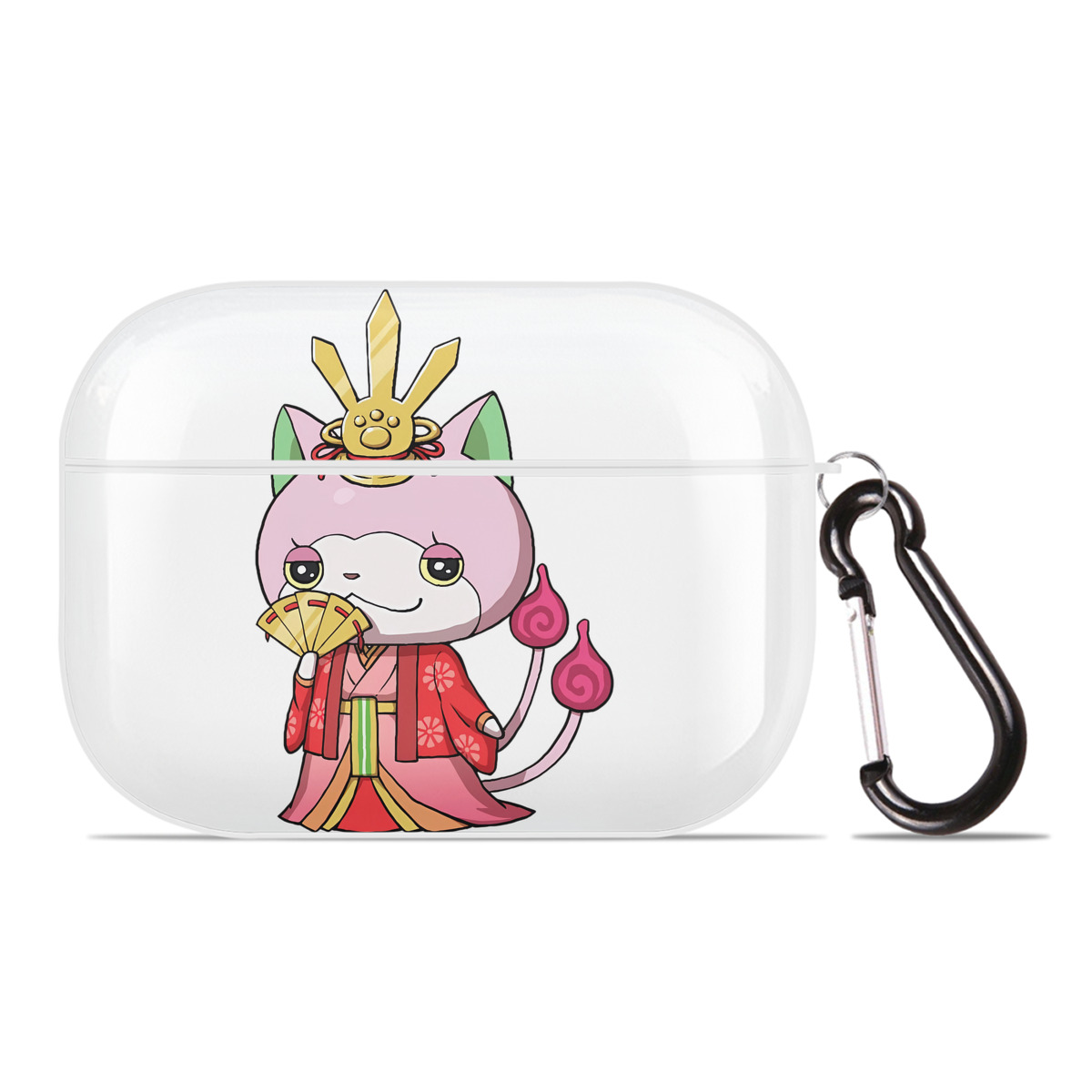 （画像用） 妖怪ウォッチ Yo-kai Watch 【AirPods Pro用】ハードシェル保護ケース 耐衝撃・防指紋・カラビナ付き商品仕様