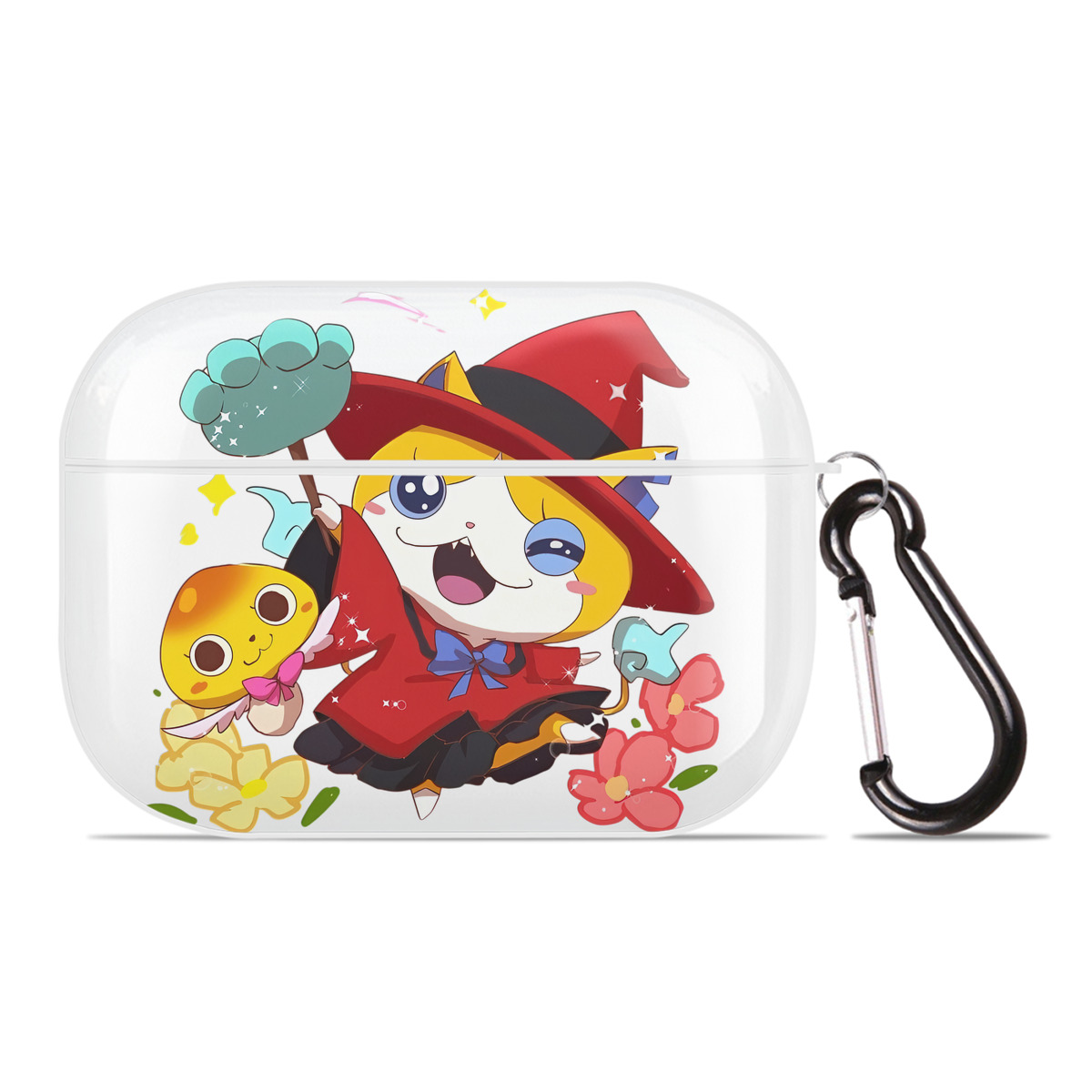 （画像用） 妖怪ウォッチ Yo-kai Watch 【AirPods Pro用】ハードシェル保護ケース 耐衝撃・防指紋・カラビナ付き商品仕様