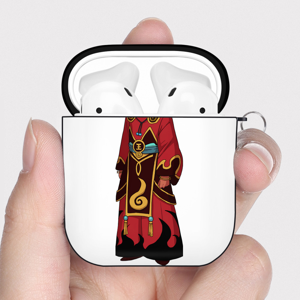 （画像用） 妖怪ウォッチ Yo-kai Watch AirPods 第2世代保護ケース ハードシェル ブラック 耐衝撃・防指紋・カラビナ付き