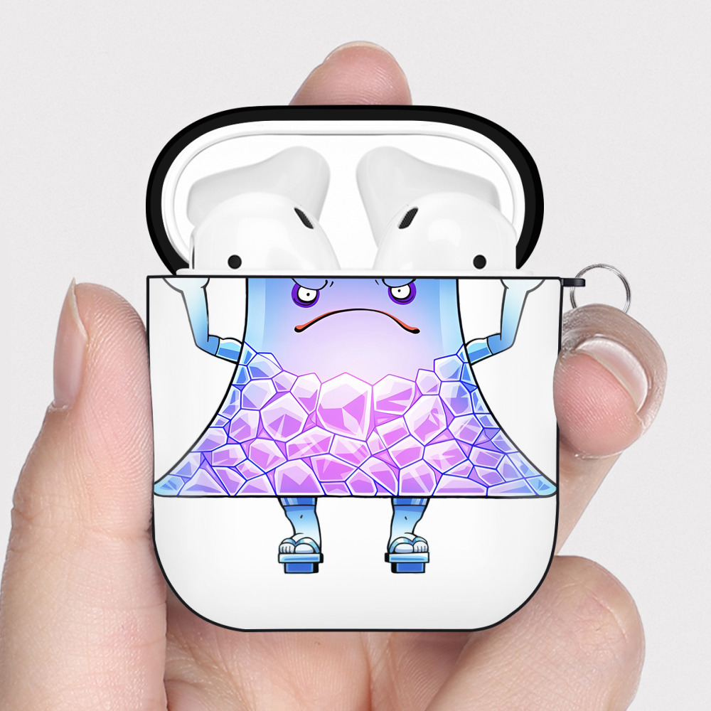（画像用） 妖怪ウォッチ Yo-kai Watch AirPods 第2世代保護ケース ハードシェル ブラック 耐衝撃・防指紋・カラビナ付き