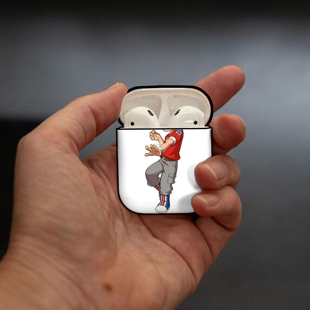 妖怪ウォッチ Yo-kai Watch AirPods 第2世代保護ケース ハードシェル ブラック 耐衝撃・防指紋・カラビナ付き