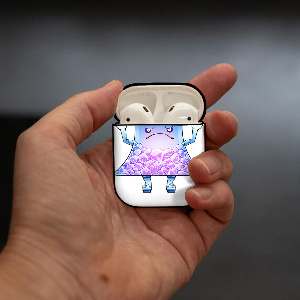 妖怪ウォッチ Yo-kai Watch AirPods 第2世代保護ケース ハードシェル ブラック 耐衝撃・防指紋・カラビナ付き