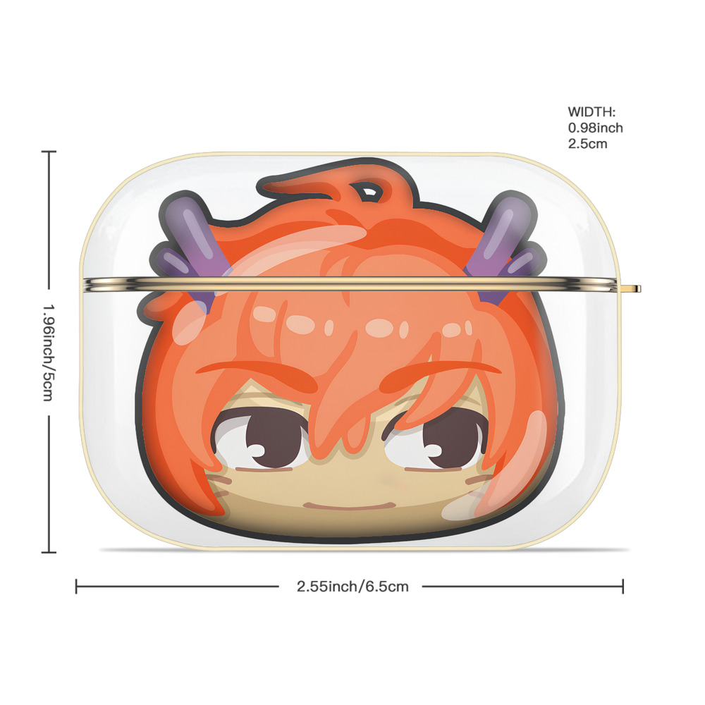 妖怪ウォッチ Yo-kai Watch 【AirPods Pro用】ハードシェル保護ケース｜耐衝撃・防指紋・カラビナ付き商品仕様