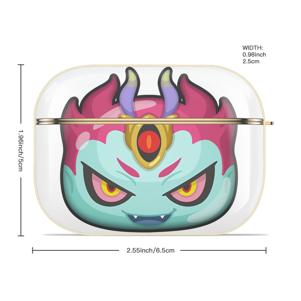 妖怪ウォッチ Yo-kai Watch 【AirPods Pro用】ハードシェル保護ケース｜耐衝撃・防指紋・カラビナ付き商品仕様