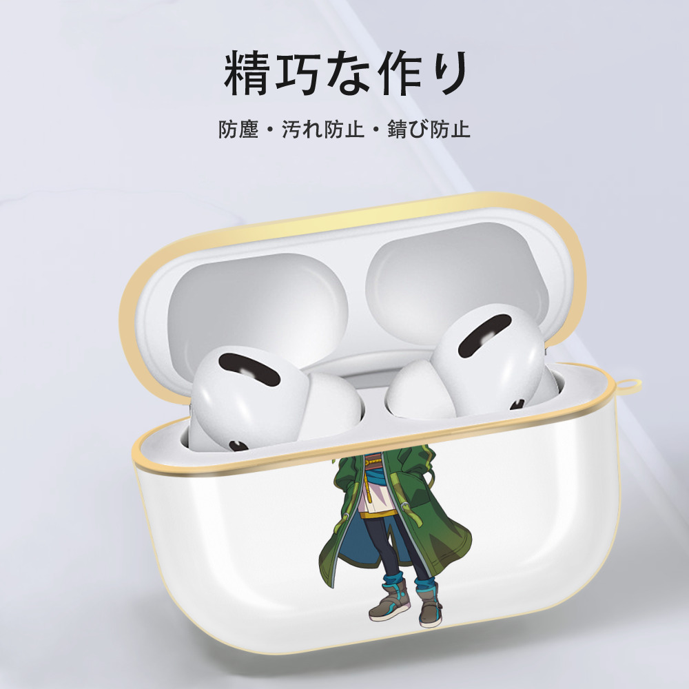 妖怪ウォッチ Yo-kai Watch 【AirPods Pro用】ハードシェル保護ケース｜耐衝撃・防指紋・カラビナ付き商品仕様