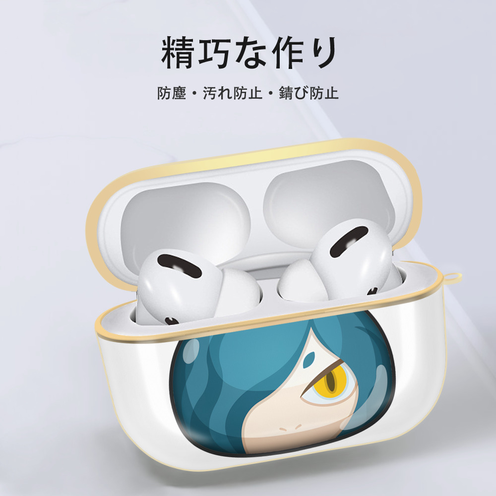 妖怪ウォッチ Yo-kai Watch 【AirPods Pro用】ハードシェル保護ケース｜耐衝撃・防指紋・カラビナ付き商品仕様