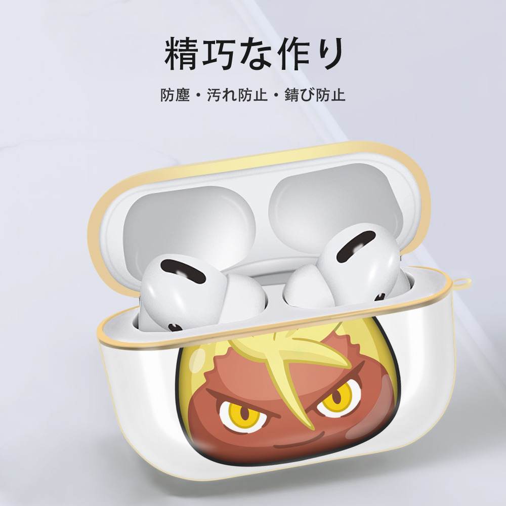 妖怪ウォッチ Yo-kai Watch 【AirPods Pro用】ハードシェル保護ケース｜耐衝撃・防指紋・カラビナ付き商品仕様