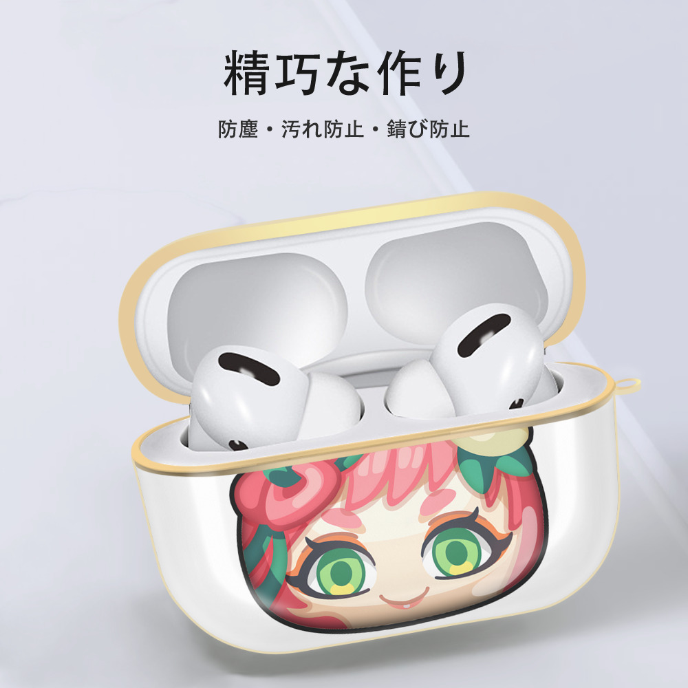 妖怪ウォッチ Yo-kai Watch 【AirPods Pro用】ハードシェル保護ケース｜耐衝撃・防指紋・カラビナ付き商品仕様