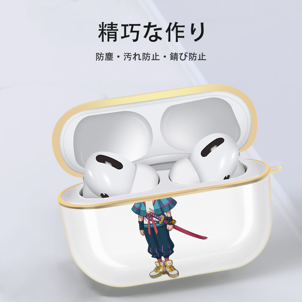 妖怪ウォッチ Yo-kai Watch 【AirPods Pro用】ハードシェル保護ケース｜耐衝撃・防指紋・カラビナ付き商品仕様