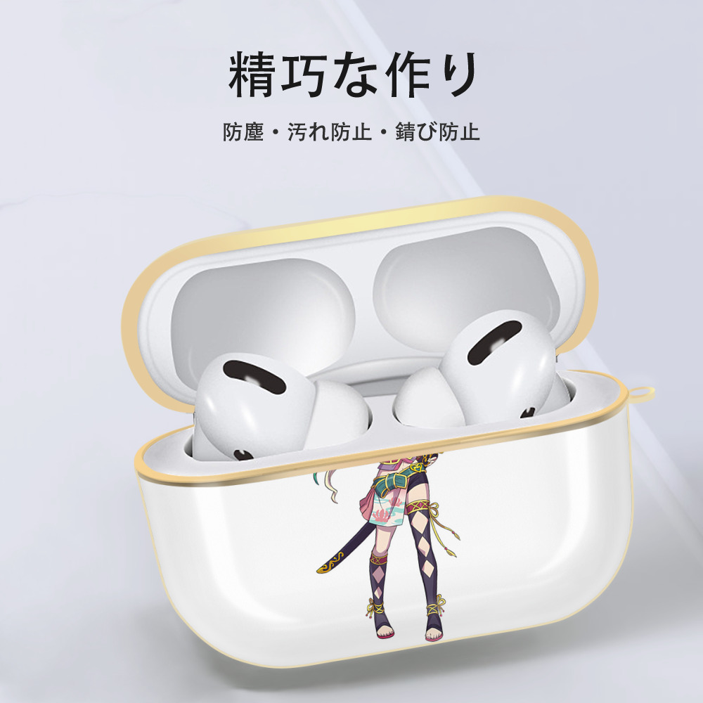 妖怪ウォッチ Yo-kai Watch 【AirPods Pro用】ハードシェル保護ケース｜耐衝撃・防指紋・カラビナ付き商品仕様