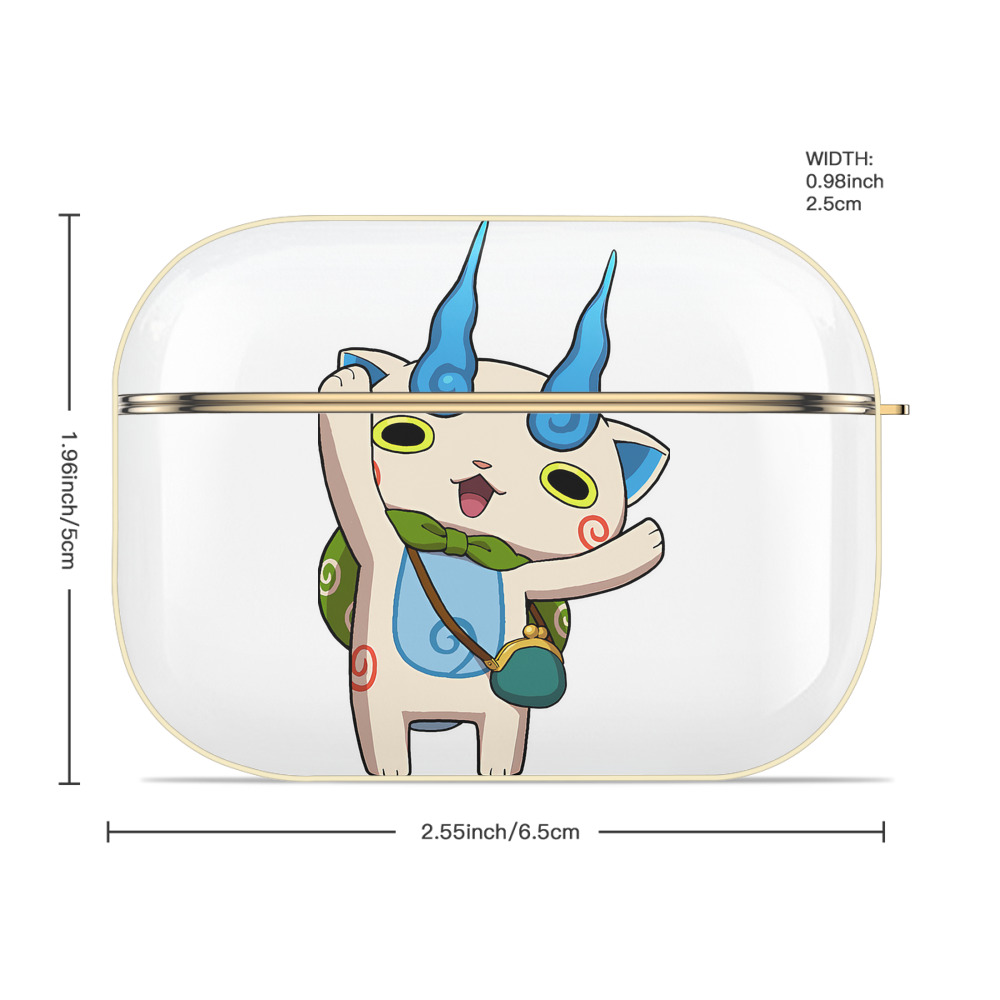 妖怪ウォッチ Yo-kai Watch 【AirPods Pro用】ハードシェル保護ケース｜耐衝撃・防指紋・カラビナ付き商品仕様