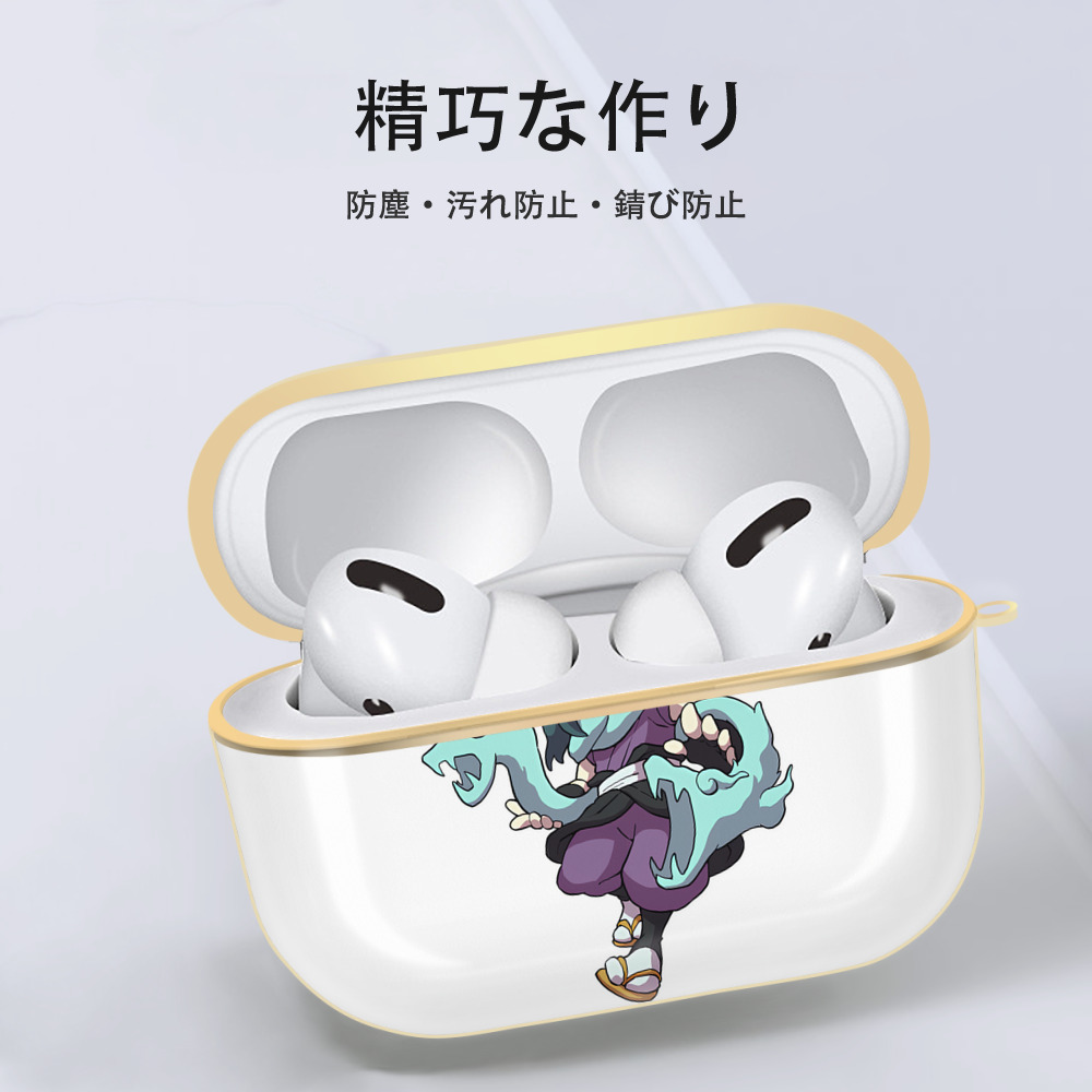 妖怪ウォッチ Yo-kai Watch 【AirPods Pro用】ハードシェル保護ケース｜耐衝撃・防指紋・カラビナ付き商品仕様