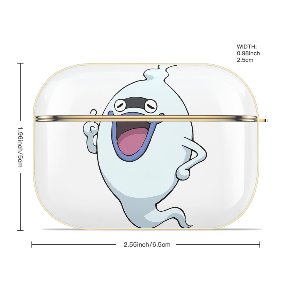 妖怪ウォッチ Yo-kai Watch 【AirPods Pro用】ハードシェル保護ケース｜耐衝撃・防指紋・カラビナ付き商品仕様
