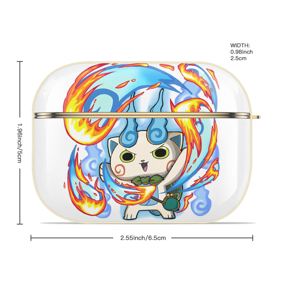 妖怪ウォッチ Yo-kai Watch 【AirPods Pro用】ハードシェル保護ケース｜耐衝撃・防指紋・カラビナ付き商品仕様