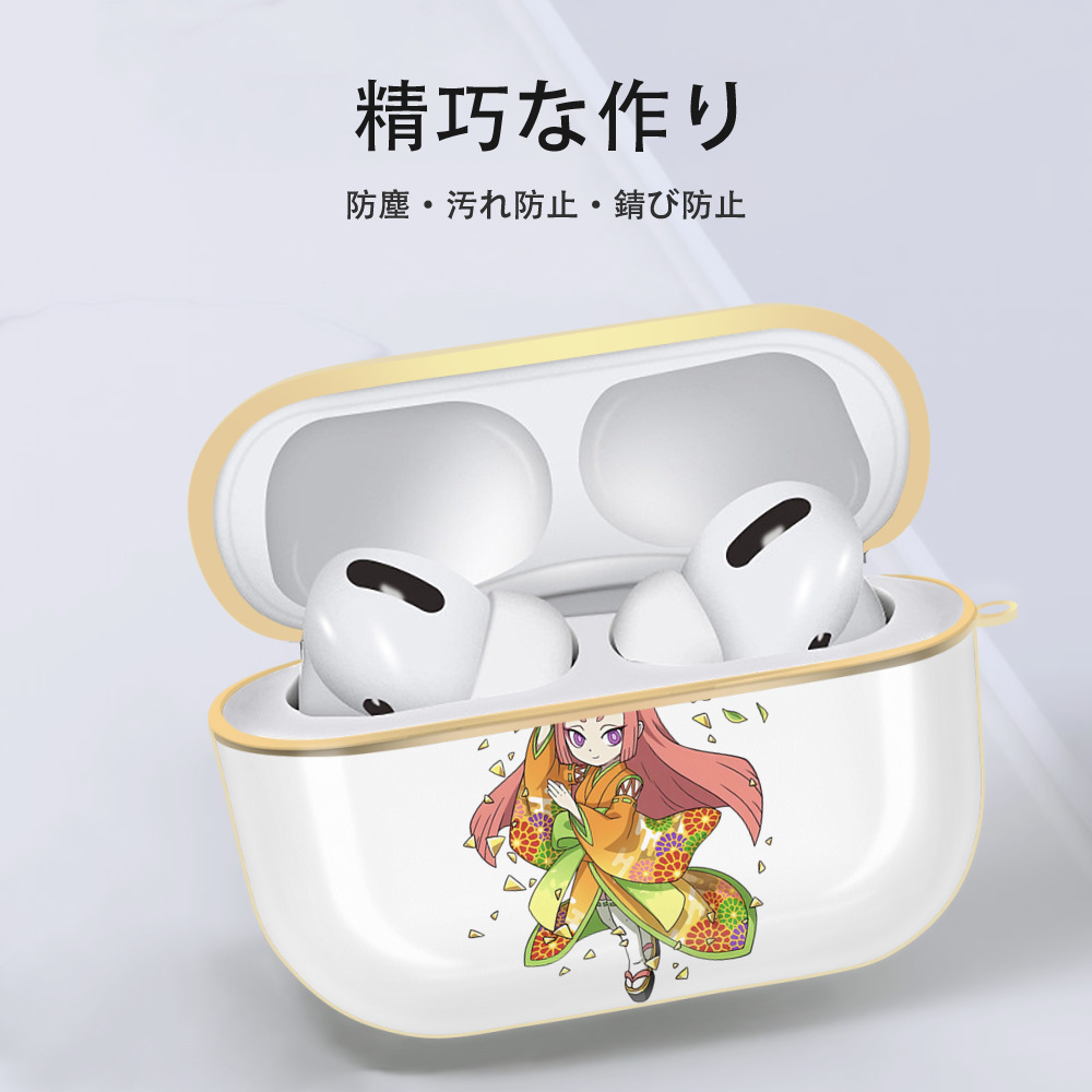 妖怪ウォッチ Yo-kai Watch 【AirPods Pro用】ハードシェル保護ケース｜耐衝撃・防指紋・カラビナ付き商品仕様