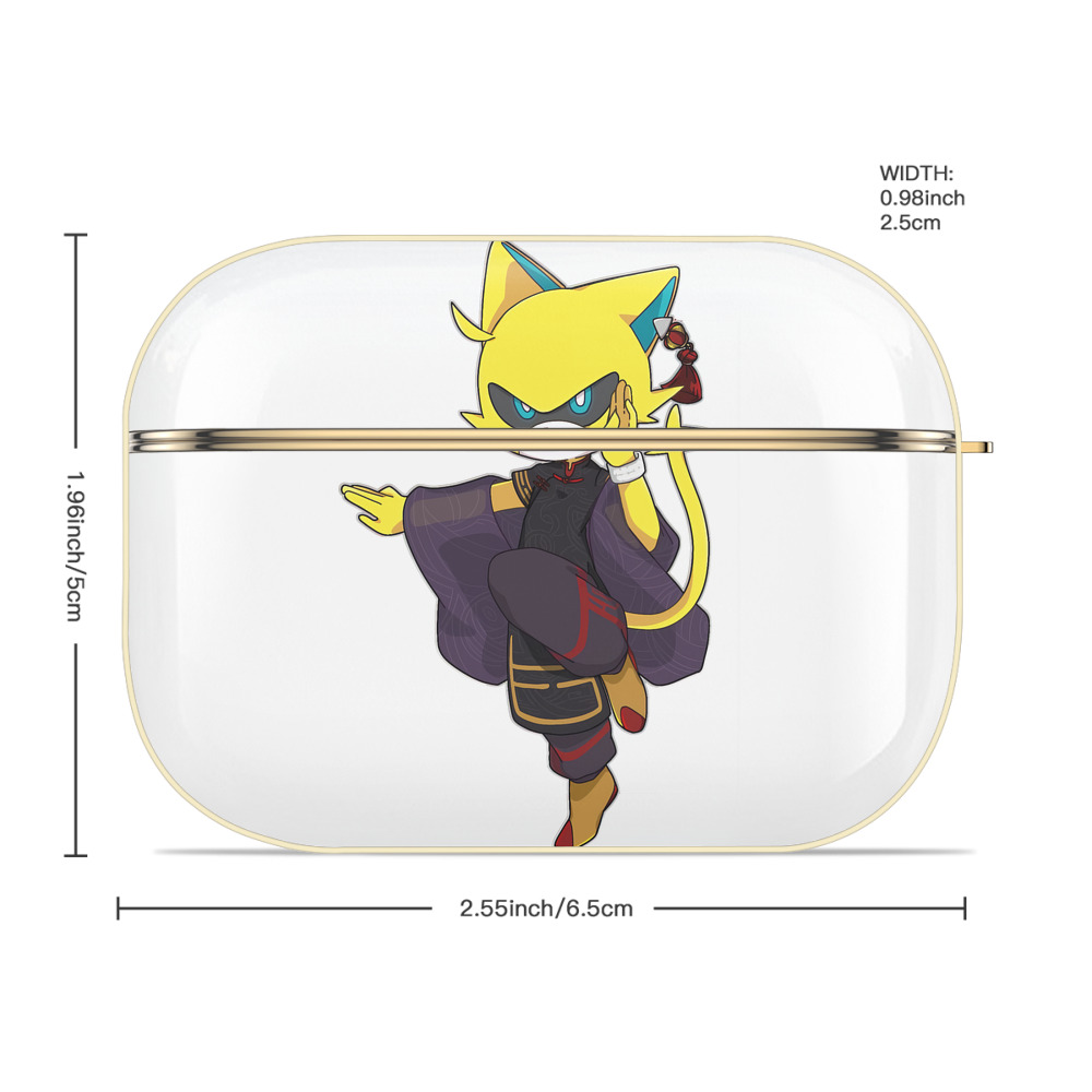 妖怪ウォッチ Yo-kai Watch 【AirPods Pro用】ハードシェル保護ケース｜耐衝撃・防指紋・カラビナ付き商品仕様