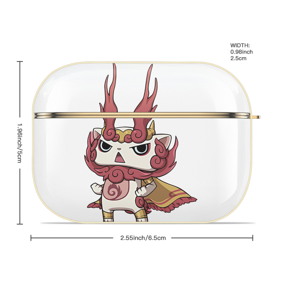 妖怪ウォッチ Yo-kai Watch 【AirPods Pro用】ハードシェル保護ケース｜耐衝撃・防指紋・カラビナ付き商品仕様