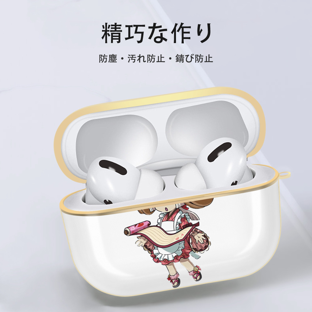 妖怪ウォッチ Yo-kai Watch 【AirPods Pro用】ハードシェル保護ケース｜耐衝撃・防指紋・カラビナ付き商品仕様
