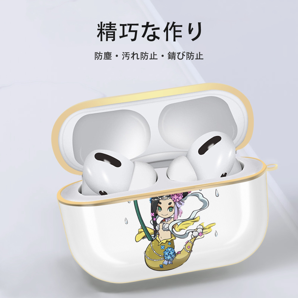 妖怪ウォッチ Yo-kai Watch 【AirPods Pro用】ハードシェル保護ケース｜耐衝撃・防指紋・カラビナ付き商品仕様