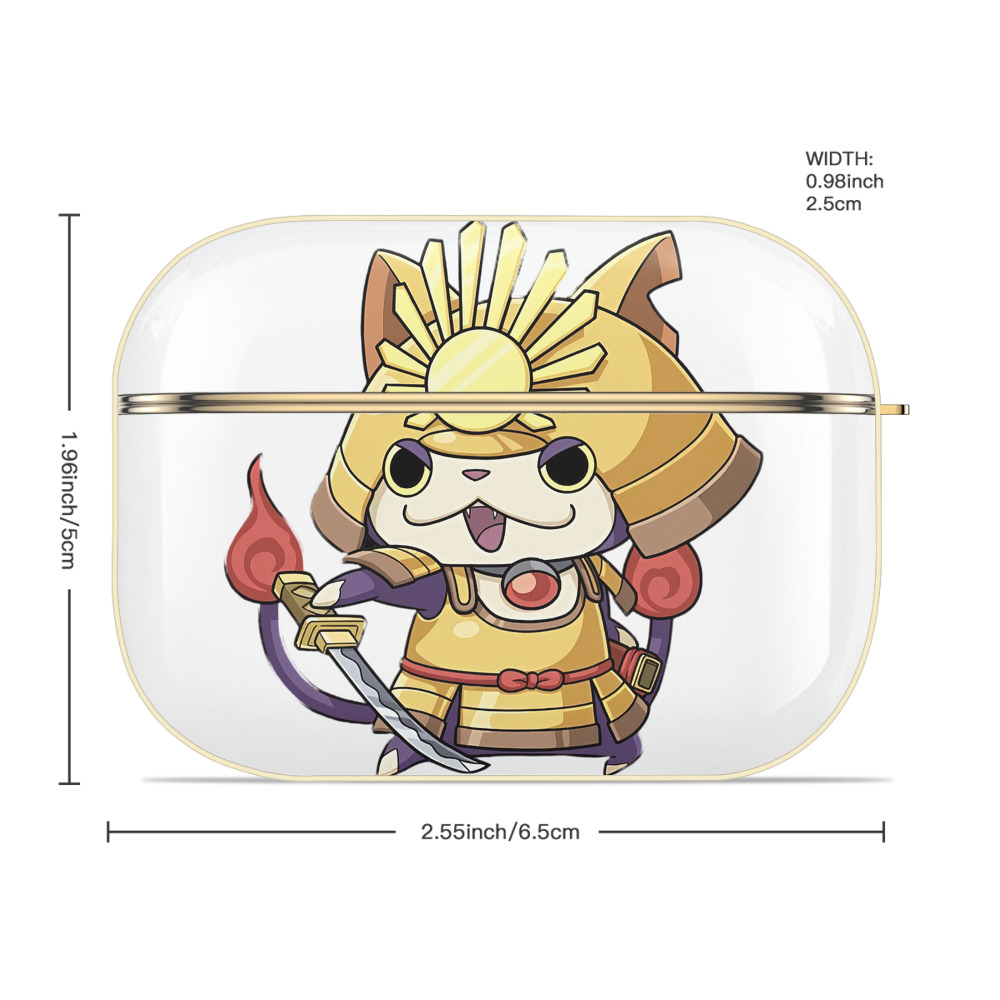 妖怪ウォッチ Yo-kai Watch 【AirPods Pro用】ハードシェル保護ケース｜耐衝撃・防指紋・カラビナ付き商品仕様