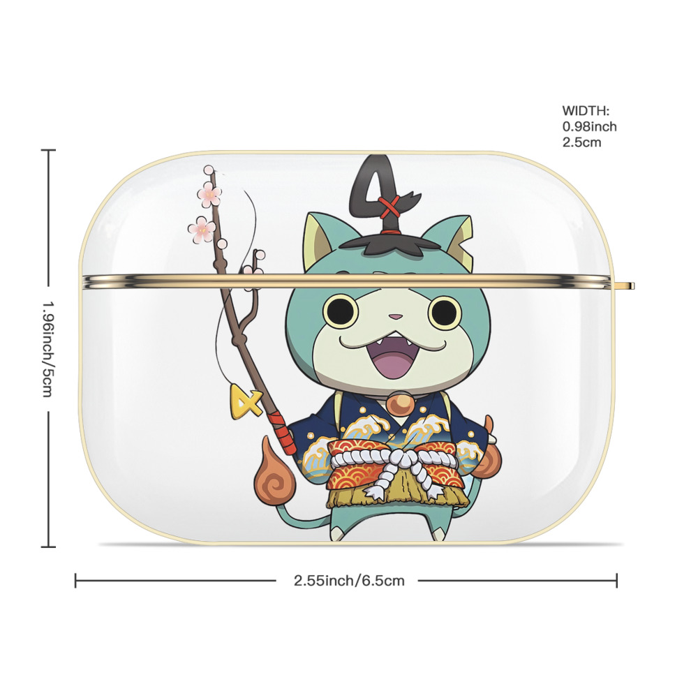 妖怪ウォッチ Yo-kai Watch 【AirPods Pro用】ハードシェル保護ケース｜耐衝撃・防指紋・カラビナ付き商品仕様