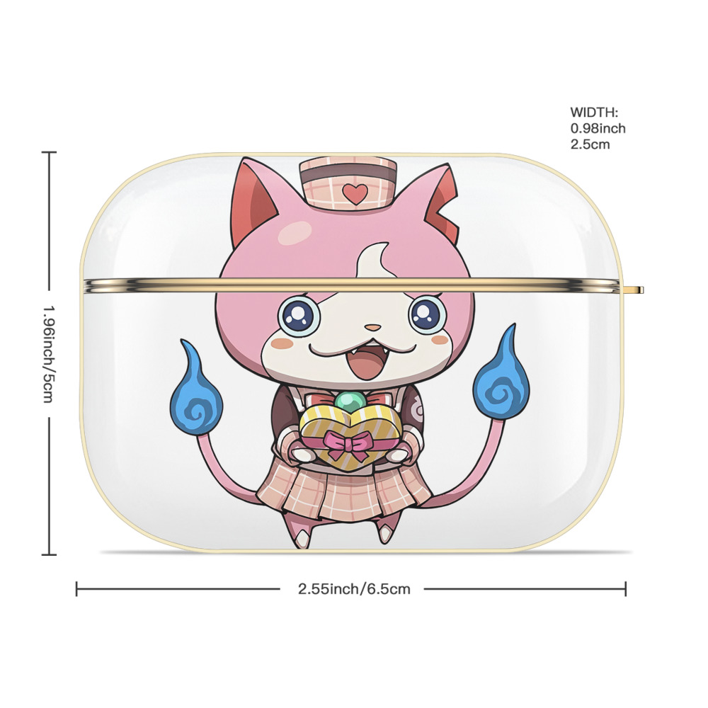 妖怪ウォッチ Yo-kai Watch 【AirPods Pro用】ハードシェル保護ケース｜耐衝撃・防指紋・カラビナ付き商品仕様
