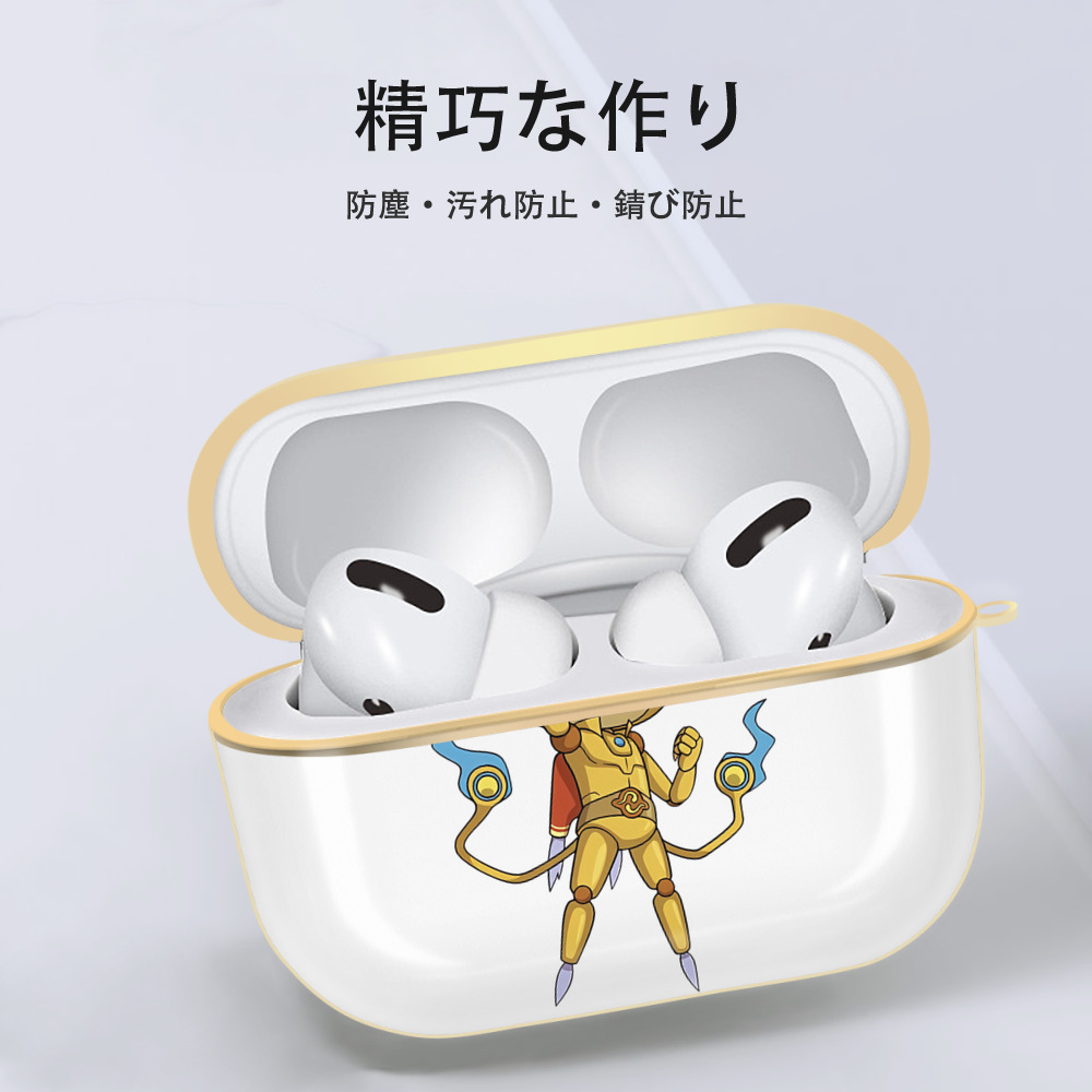 妖怪ウォッチ Yo-kai Watch 【AirPods Pro用】ハードシェル保護ケース｜耐衝撃・防指紋・カラビナ付き商品仕様