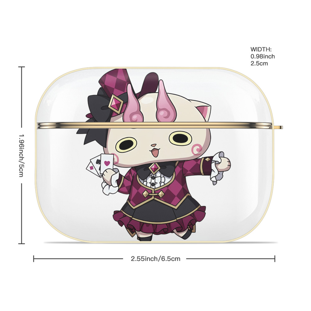 妖怪ウォッチ Yo-kai Watch 【AirPods Pro用】ハードシェル保護ケース｜耐衝撃・防指紋・カラビナ付き商品仕様