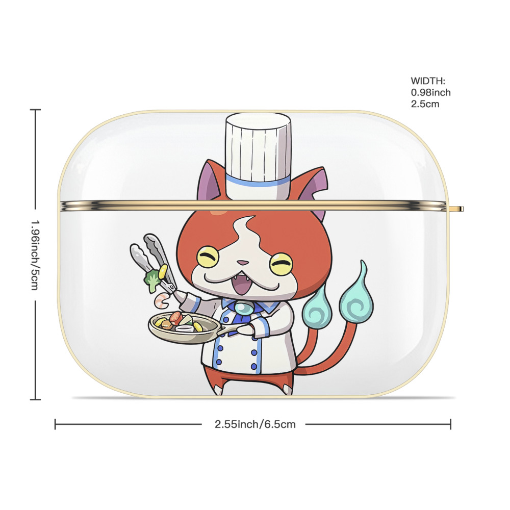 妖怪ウォッチ Yo-kai Watch 【AirPods Pro用】ハードシェル保護ケース｜耐衝撃・防指紋・カラビナ付き商品仕様