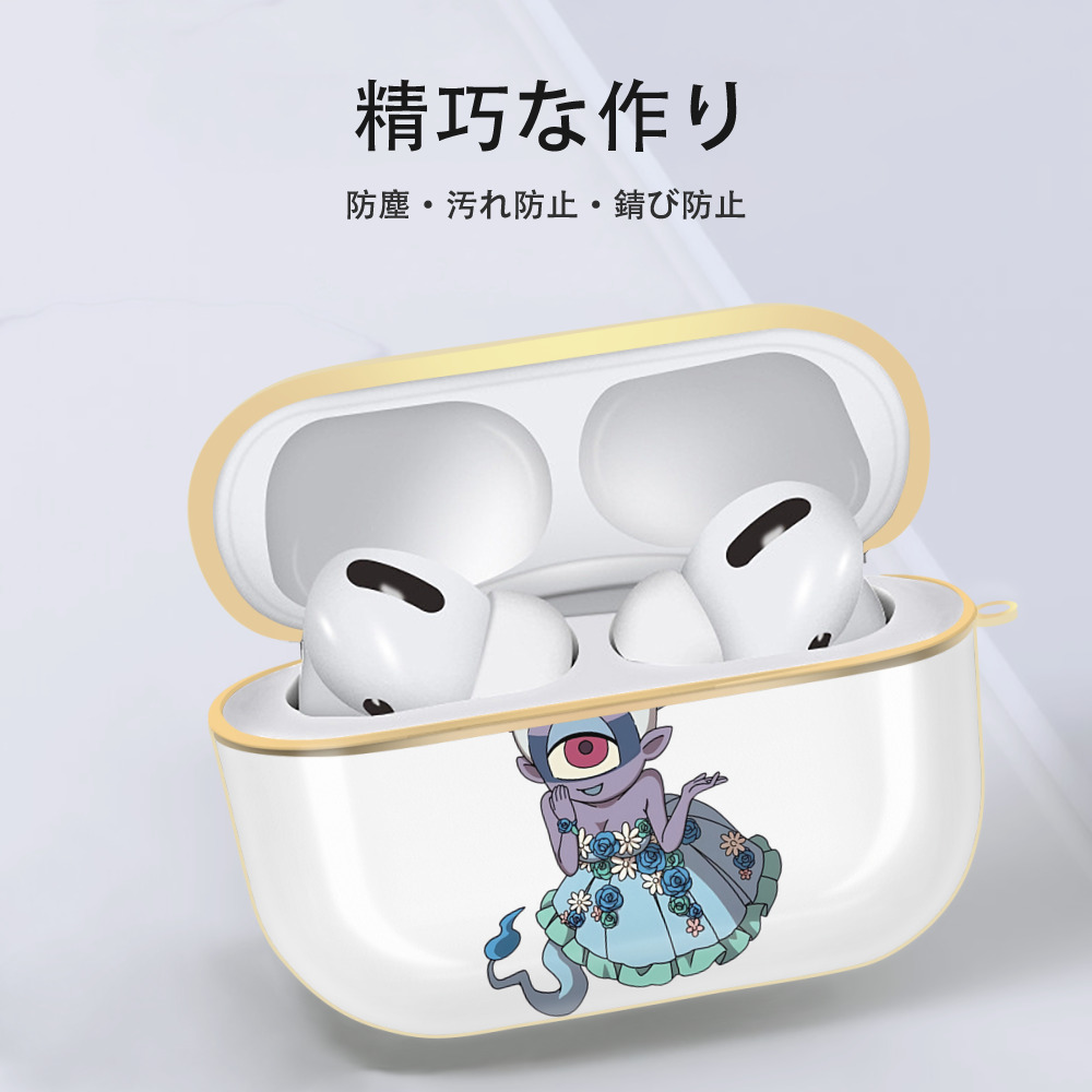 妖怪ウォッチ Yo-kai Watch 【AirPods Pro用】ハードシェル保護ケース｜耐衝撃・防指紋・カラビナ付き商品仕様