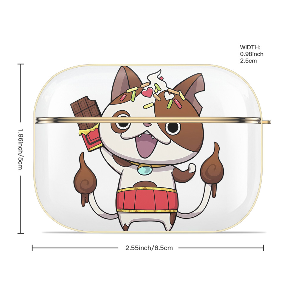 妖怪ウォッチ Yo-kai Watch 【AirPods Pro用】ハードシェル保護ケース｜耐衝撃・防指紋・カラビナ付き商品仕様