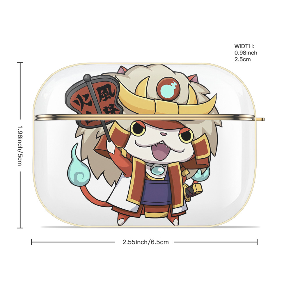 妖怪ウォッチ Yo-kai Watch 【AirPods Pro用】ハードシェル保護ケース｜耐衝撃・防指紋・カラビナ付き商品仕様
