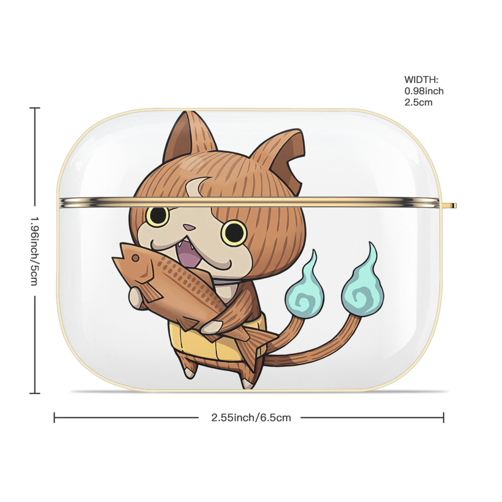 妖怪ウォッチ Yo-kai Watch 【AirPods Pro用】ハードシェル保護ケース｜耐衝撃・防指紋・カラビナ付き商品仕様