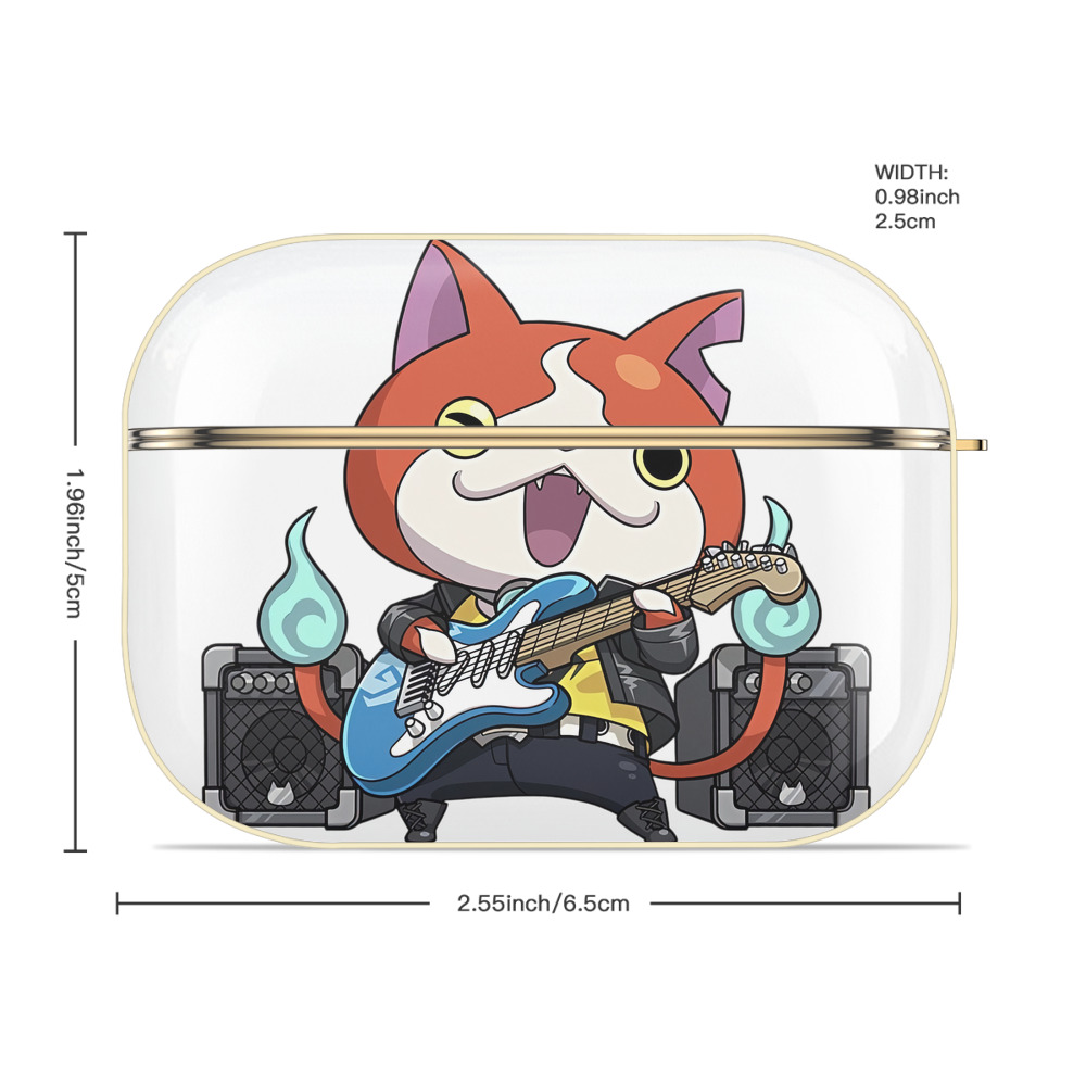 妖怪ウォッチ Yo-kai Watch 【AirPods Pro用】ハードシェル保護ケース｜耐衝撃・防指紋・カラビナ付き商品仕様