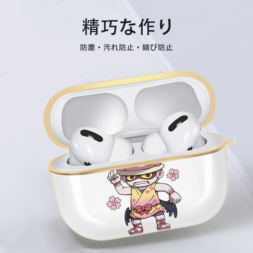 妖怪ウォッチ Yo-kai Watch 【AirPods Pro用】ハードシェル保護ケース｜耐衝撃・防指紋・カラビナ付き商品仕様