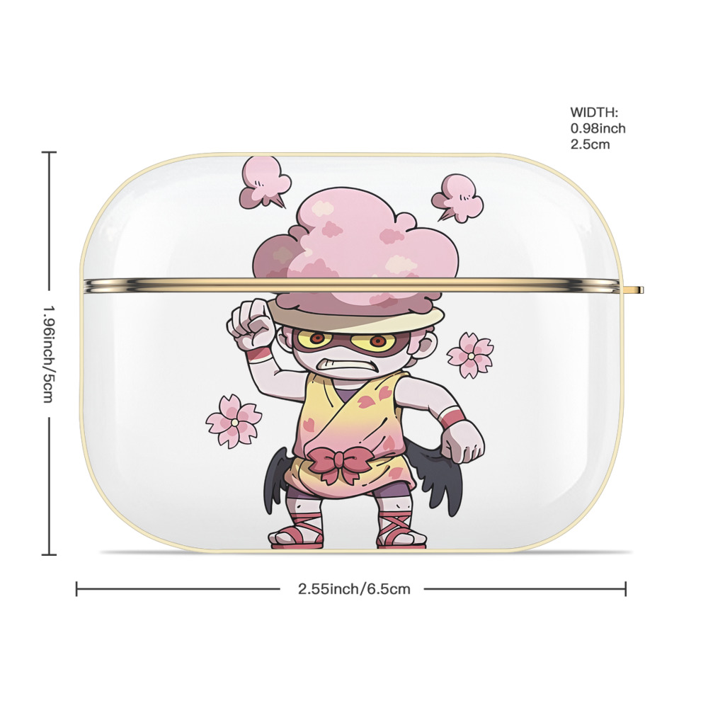 妖怪ウォッチ Yo-kai Watch 【AirPods Pro用】ハードシェル保護ケース｜耐衝撃・防指紋・カラビナ付き商品仕様