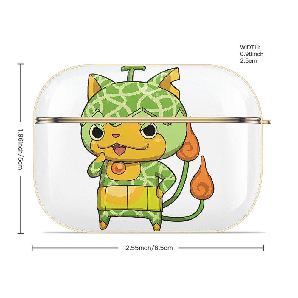 妖怪ウォッチ Yo-kai Watch 【AirPods Pro用】ハードシェル保護ケース｜耐衝撃・防指紋・カラビナ付き商品仕様