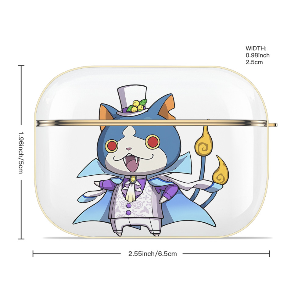 妖怪ウォッチ Yo-kai Watch 【AirPods Pro用】ハードシェル保護ケース｜耐衝撃・防指紋・カラビナ付き商品仕様