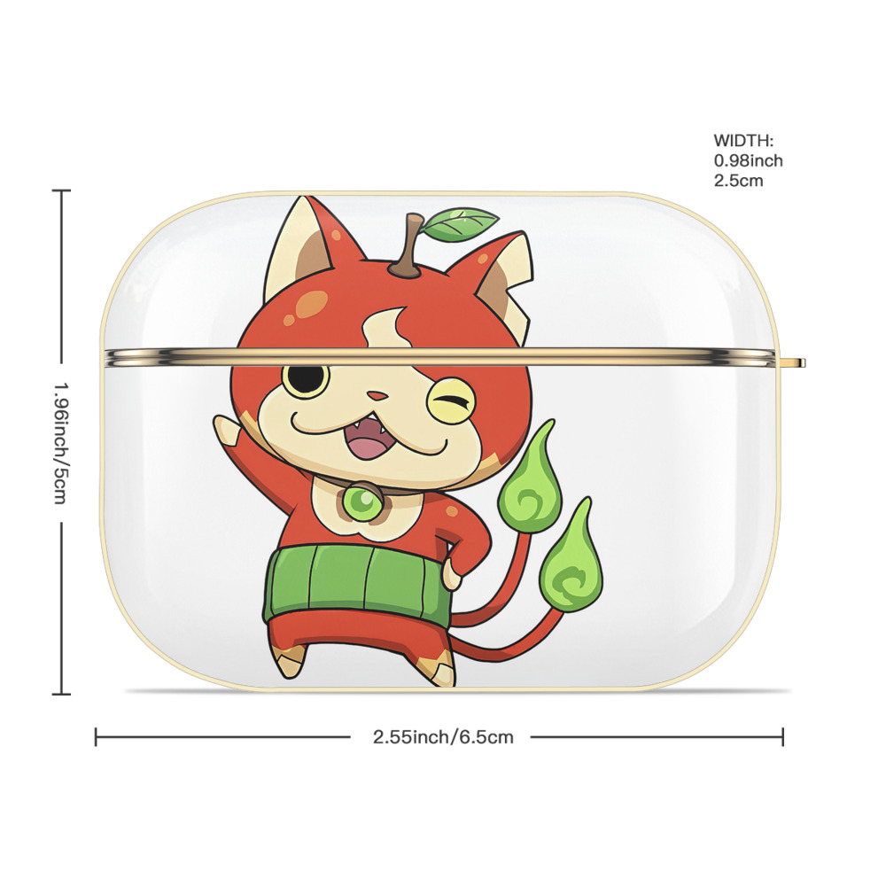 妖怪ウォッチ Yo-kai Watch 【AirPods Pro用】ハードシェル保護ケース｜耐衝撃・防指紋・カラビナ付き商品仕様